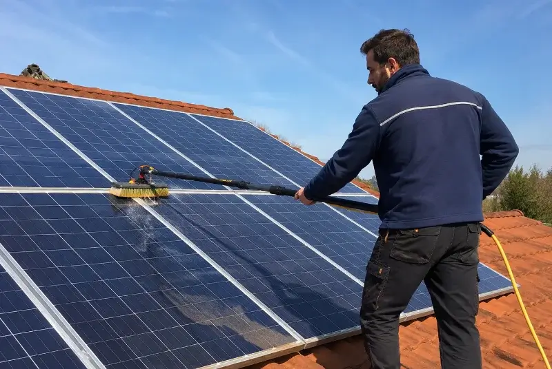 Nettoyage et entretien de panneaux solaires à Labastide-Saint-Georges
